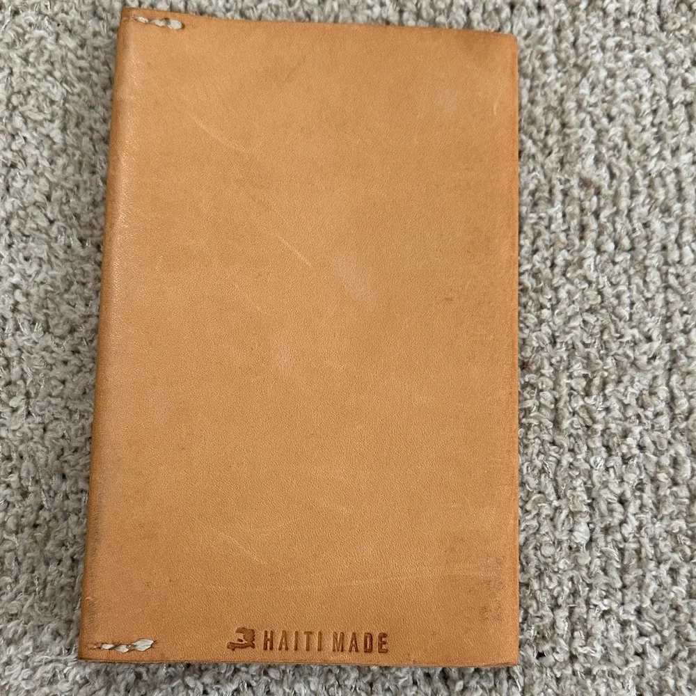 Faithbox Tan Leather Journal